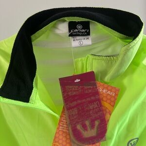 Canari Neon Green Cycling Jacket